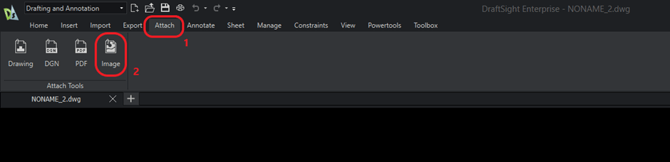 Importing your image
