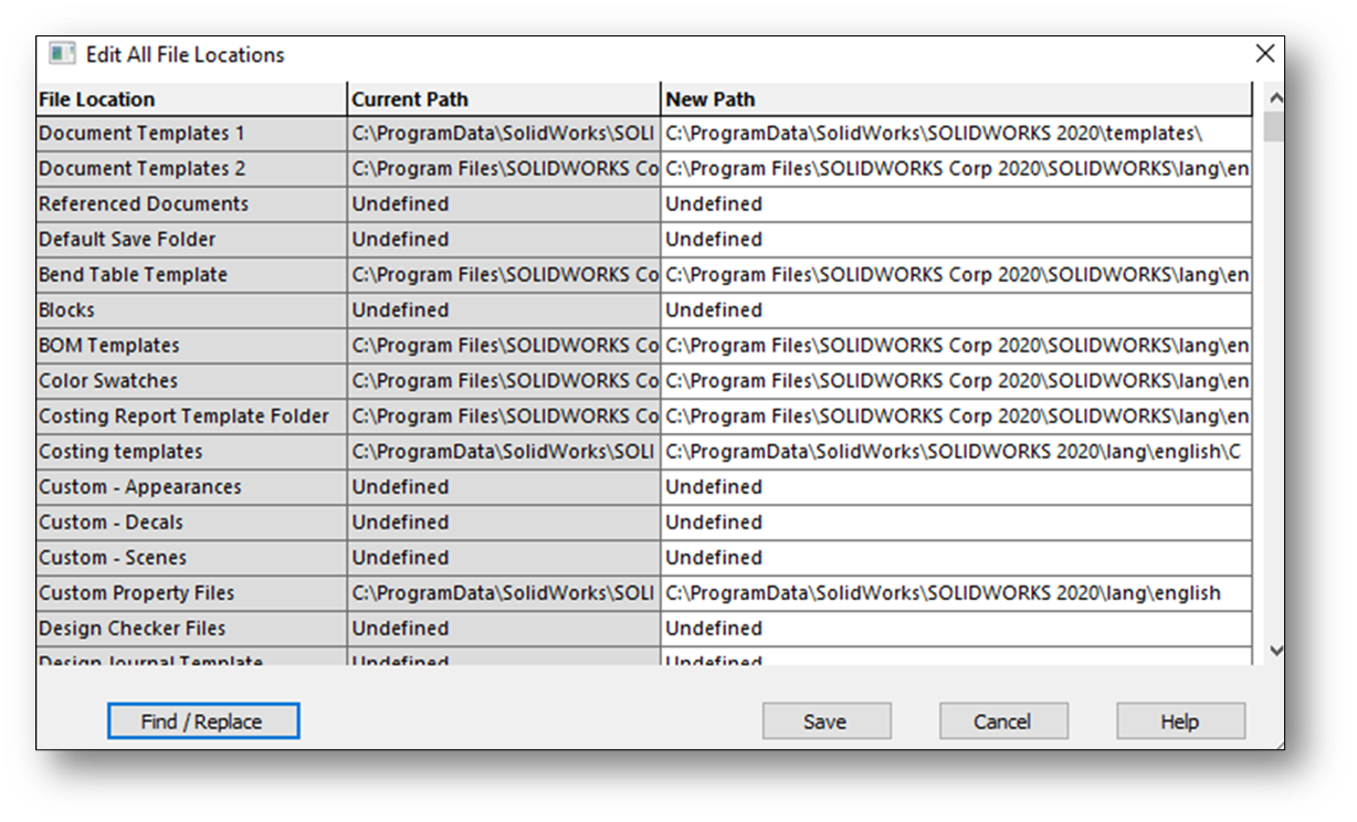 Close-up of the annotation settings in the Document Properties window in SOLIDWORKS.