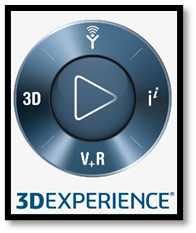 3DEXPERIENCE platform interface with the option to update SOLIDWORKS Connected highlighted.