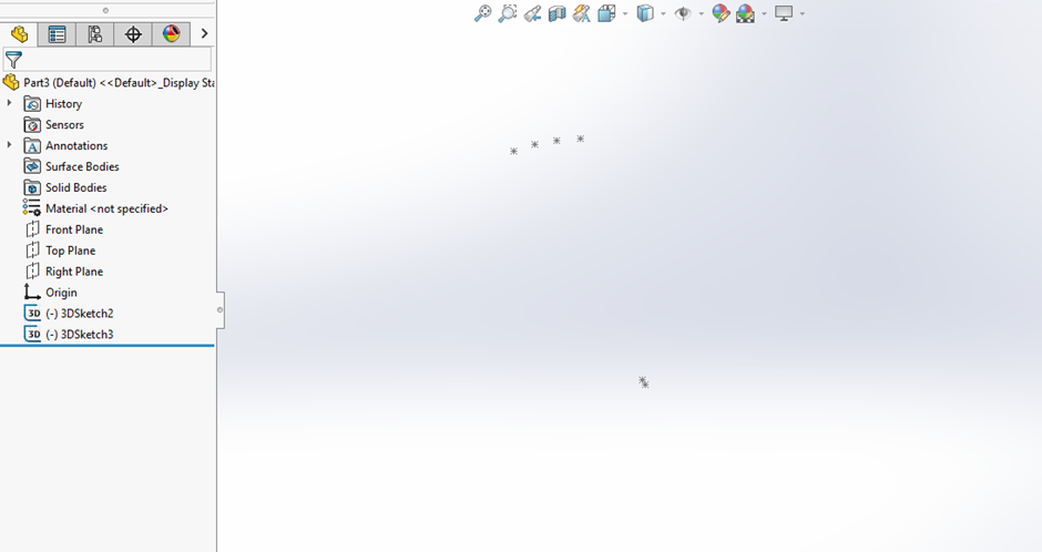 Graphical representation of curve data in myCADtools CurveData within SOLIDWORKS.